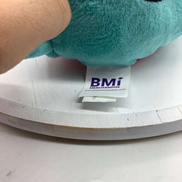 Reversible Dinosaur Plush Toy  6" Soft Fabric Mood Expressions Stuffed Plushie - Picture 8 of 14